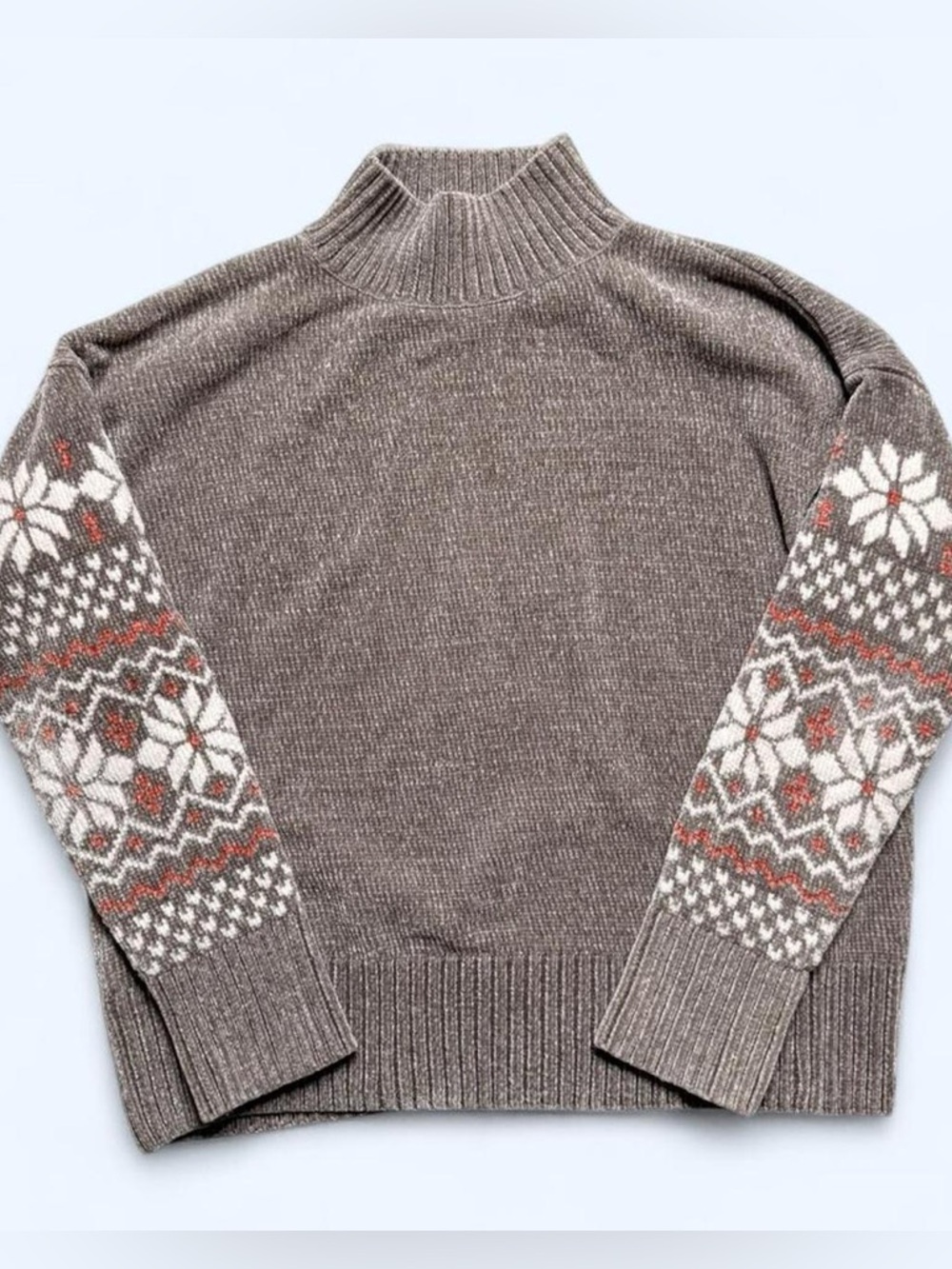 Christian Siriano Mock Neck Sweater